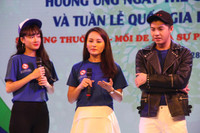 Nàng dâu trong “Sống chung với mẹ chồng” đi bộ kêu gọi mọi người không hút thuốc lá ảnh 4