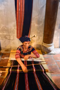 Nét đẹp truyền thống làng nghề thổ cẩm Xí Thoại giữa lòng Thủ đô