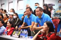 Những pha tranh tài đầy kịch tính tại Giải bóng chuyền Nam tranh cúp Báo GD&TĐ