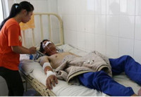 Nổ khí gas khiến 2 người bị thương nặng ảnh 2 Nổ khí gas khiến 2 người bị thương nặng ảnh 2