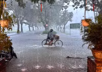 Thừa Thiên - Huế cảnh báo ngập lụt do mưa lớn
