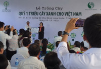 Tổ chức lễ trồng cây Chương trình “Quỹ 1 triệu cây xanh cho Việt Nam” ảnh 2 Tổ chức lễ trồng cây Chương trình “Quỹ 1 triệu cây xanh cho Việt Nam” ảnh 2