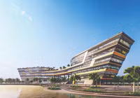 Cận cảnh Trung tâm Đổi mới sáng tạo Quốc gia cơ sở 2 chuẩn bị khánh thành