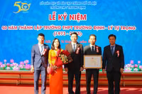Trường THPT Trương Định – Lý Tự Trọng 50 năm xây dựng và trưởng thành