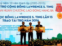 Quỹ Lawrence S. Ting trao học bổng, tài trợ 8,46 tỷ đồng ảnh 2