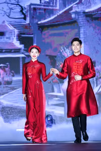 Chiêm ngưỡng trang phục áo dài cưới tuyệt đẹp xưa và nay