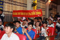 Nghệ An: HS hào hứng thi “Rung chuông vàng” tìm hiểu kiến thức SKSS ảnh 3 Nghệ An: HS hào hứng thi “Rung chuông vàng” tìm hiểu kiến thức SKSS ảnh 3