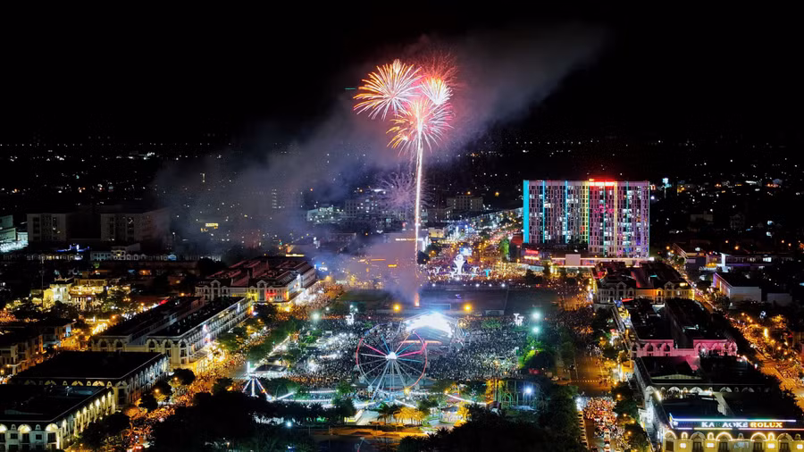 Tết Nguyên đán 2026, An Giang dự kiến tổ chức bắn pháo hoa tại 4 điểm, gồm: Rạch Giá, Long Xuyên, Châu Đốc và Phú Quốc.