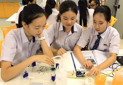 Từ những định hướng đóng vai trò cốt lõi của Hiệu trưởng, học sinh Singapore luôn đạt thành tích và hiệu quả cao