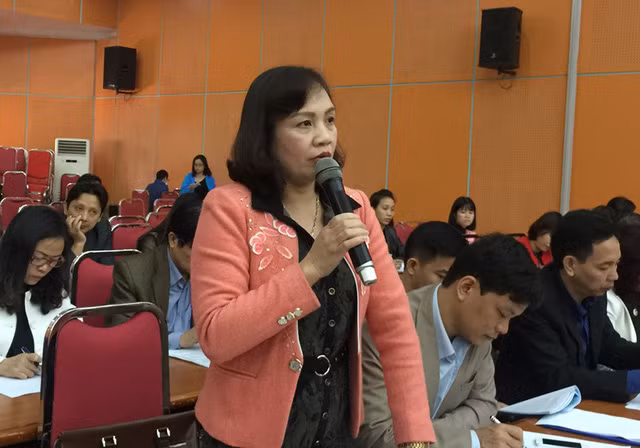 Bà Nguyễn Thị Thu Huyền – Phó Giám đốc Sở GD&ĐT tỉnh Phú Thọ. Bà Nguyễn Thị Thu Huyền – Phó Giám đốc Sở GD&ĐT tỉnh Phú Thọ.