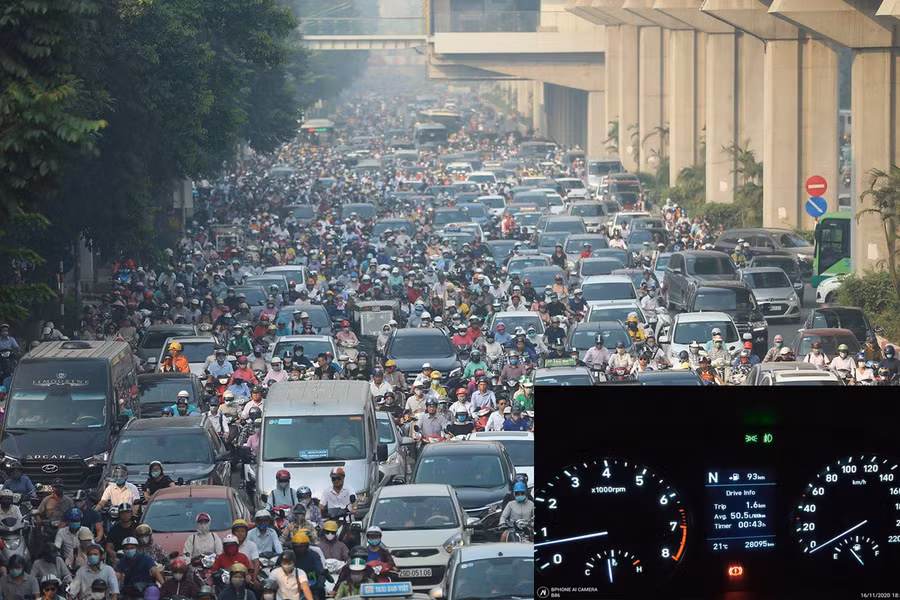 Ô tô báo tốn hơn 50 lít xăng cho 100 km