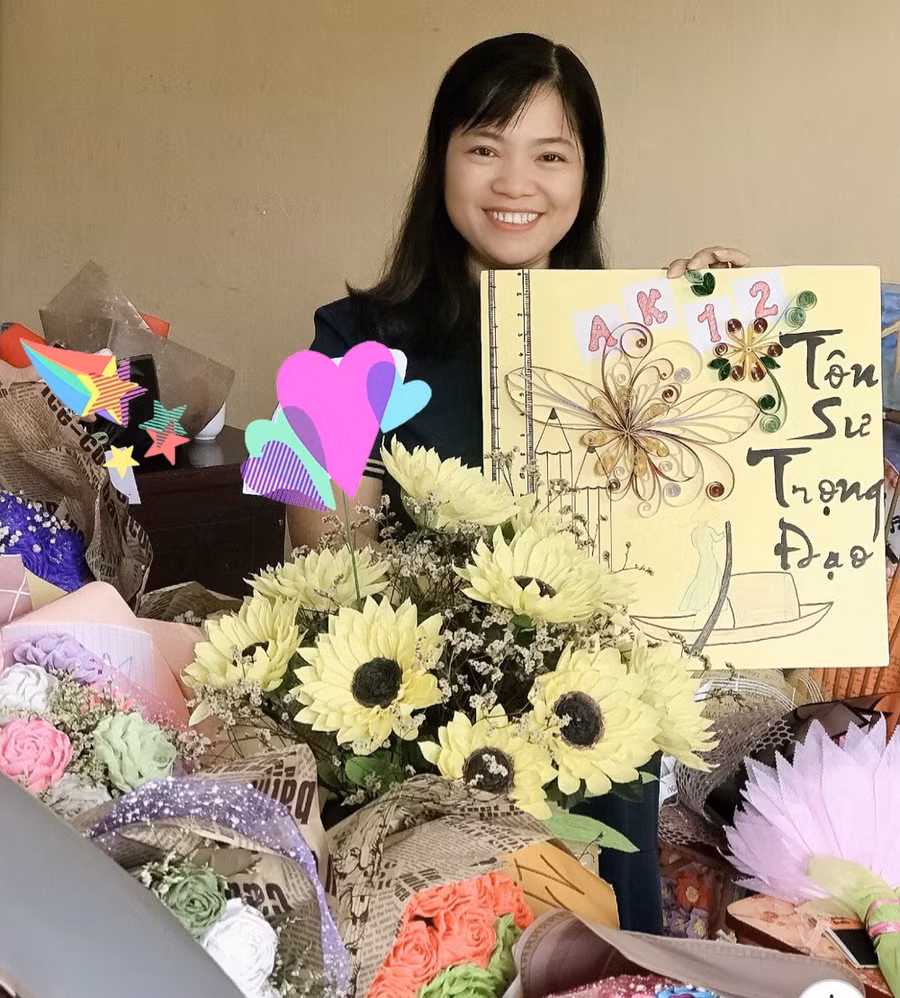 Cô Dương Thị Thanh Tâm luôn được học trò yêu quý Cô Dương Thị Thanh Tâm luôn được học trò yêu quý