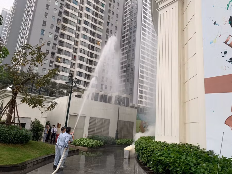 Buổi diễn tập đã nâng cao được ý thức phòng cháy của người dân, cũng như lực lượng chữa cháy cơ sở.