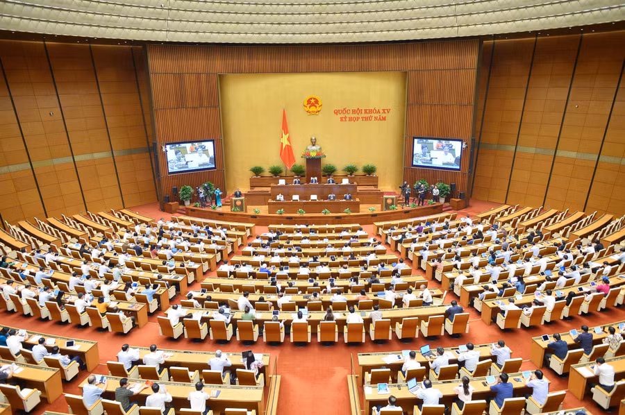 Kỳ họp thứ 5, Quốc hội khoá XV, ngày 30/5/2023.