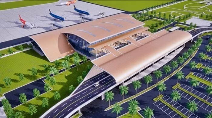 Phối cảnh dự án Cảng hàng không Quảng Trị.