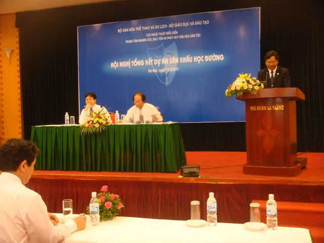 Sân khấu học đường: Sân chơi bổ ích cho thiếu nhi ảnh 1 Sân khấu học đường: Sân chơi bổ ích cho thiếu nhi ảnh 1