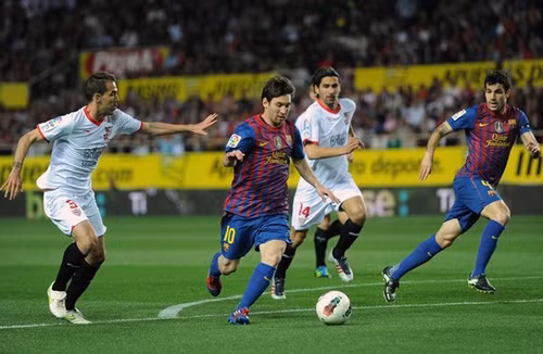 Messi có bàn thắng thứ 31 tại La Liga