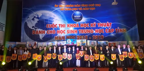 Cuộc thi KHKT dành cho học sinh của tỉnh Phú Thọ đã thành công trên nhiều phương diện