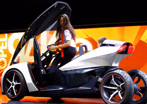 Những ngôi sao tại triển lãm ô tô quốc tế Frankfurt ảnh 9 Opel’s RAKe electric concept vehicle