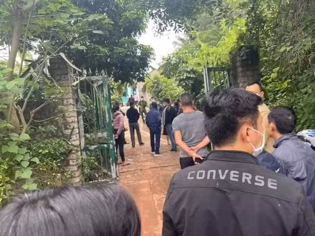 Vụ thảm án gây rúng động làng quê.