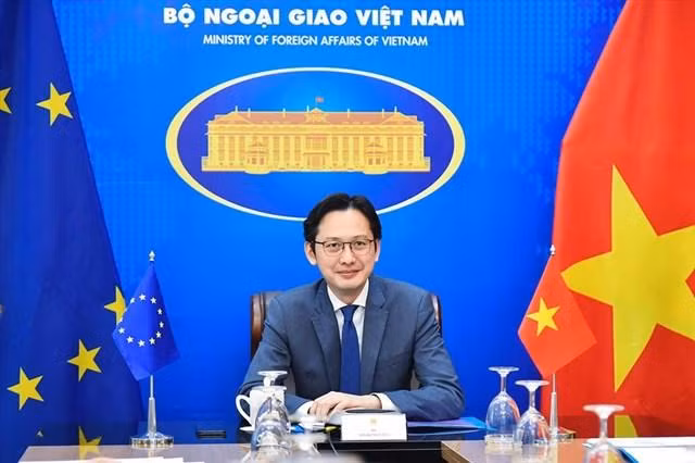 Tân Thứ trưởng Bộ Ngoại giao Đỗ Hùng Việt.