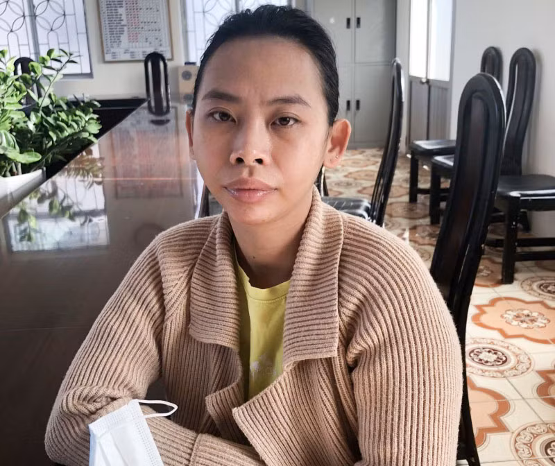 Đối tượng Cao Thị Trang.