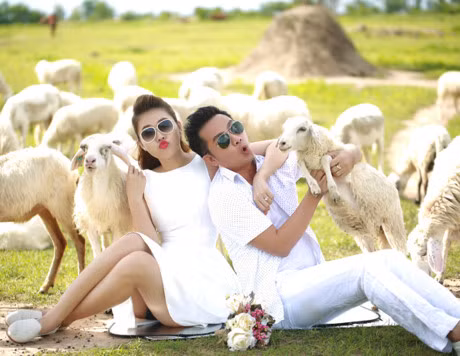 Anh cuoi cua dien vien Thien Bao va ban gai kem 16 tuoi - Anh 7