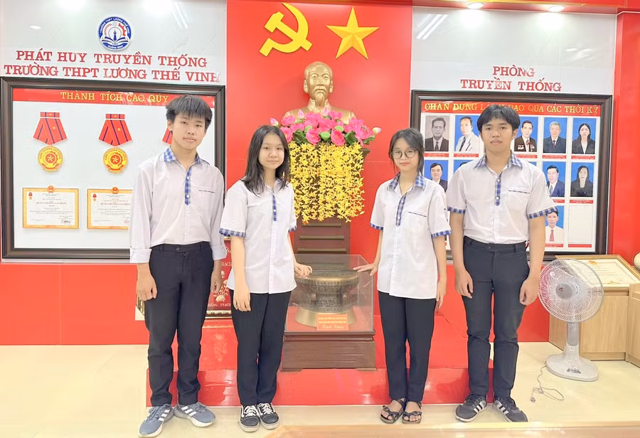 Học sinh của trường đạt thành tích cao trong các kỳ thi học sinh giỏi năm học 2022-2023.