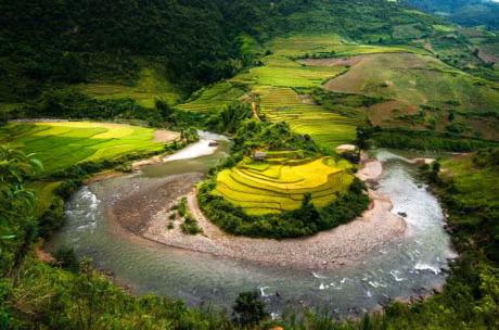 Ngay ngat truoc ve dep Mu Cang Chai mua lua chin - Anh 5