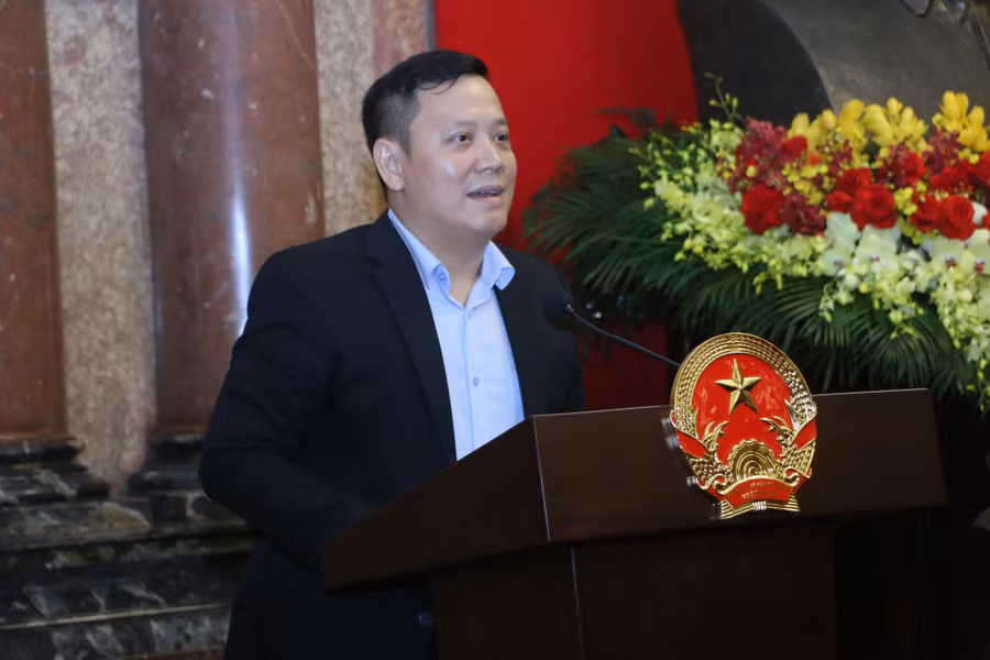 GS.TS Lê Anh Vinh – Trưởng đoàn Olympic Toán học quốc tế.