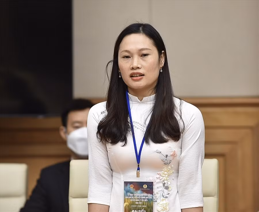 Cô Nguyễn Thị Duyên. Ảnh Nhật Bắc.