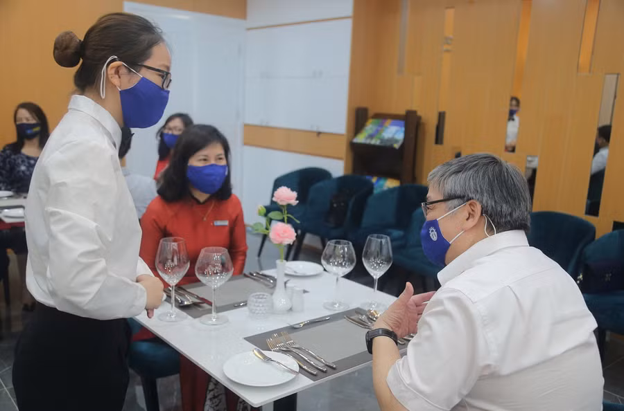 Trường ĐH Mở Hà Nội có phòng thực hành nghiệp vụ KS tương đương chuẩn 5 sao ảnh 2