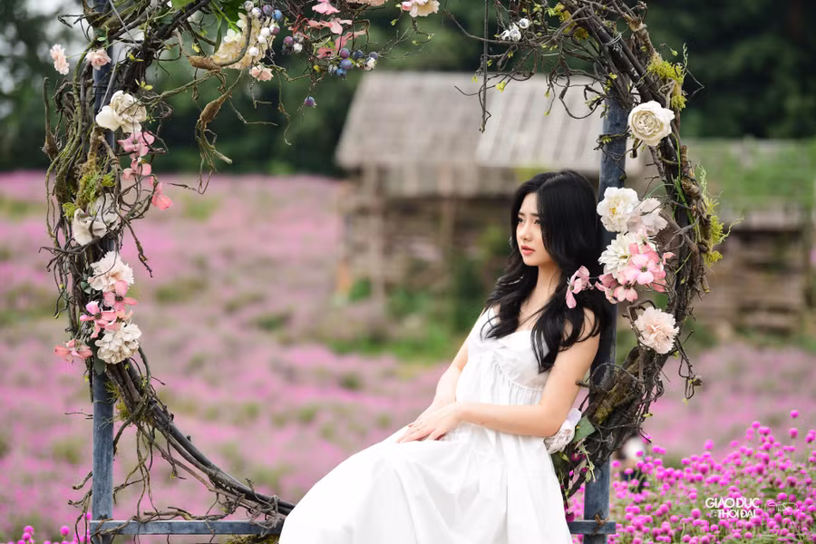 Có rất nhiều góc chụp đẹp khi đặt chân tới đây.