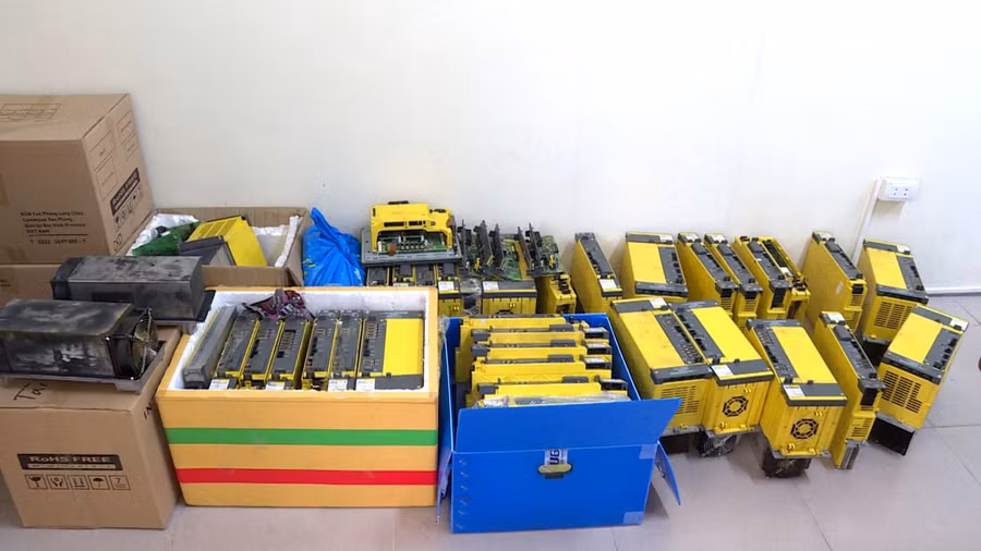 Tang vật của vụ án được cơ quan chức năng thu giữ. Ảnh: Công an Bắc Ninh