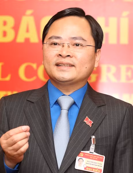 Đồng chí Nguyễn Anh Tuấn - Bí thư thứ nhất Ban Chấp hành Trung ương Đoàn.