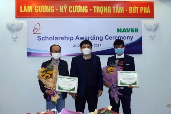Các học viên thạc sĩ và nghiên cứu sinh TS sẽ tiếp tục nghiên cứu và nâng cao nghiệp vụ tại PTIT x Naver AI Center