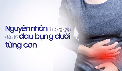 "Vạch trần" các nguyên nhân thường gặp dẫn tới đau bụng dưới từng cơn