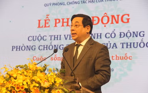 PGS.TS Lương Ngọc Khuê phát biểu tại buổi lễ