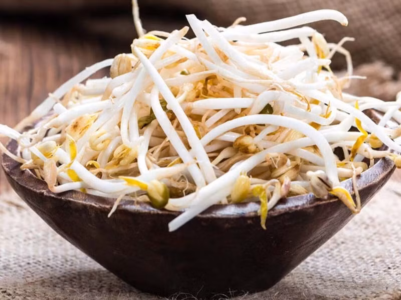 Uống nước cốt giá đỗ có hiệu quả trị viêm họng khan tiếng