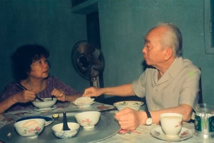 Những hình ảnh bình dị về Đại tướng Võ Nguyên Giáp