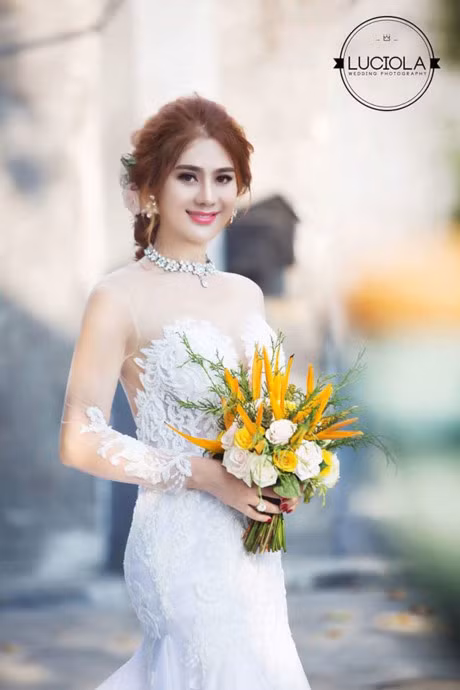 Bo anh cuoi tuyet dep cua Lam Chi Khanh va 