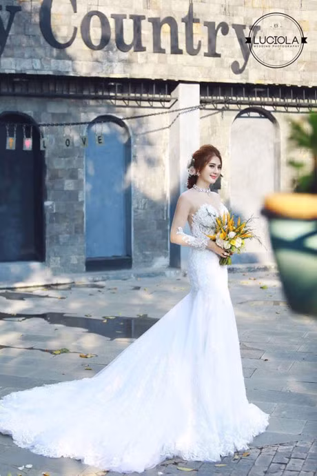 Bo anh cuoi tuyet dep cua Lam Chi Khanh va 