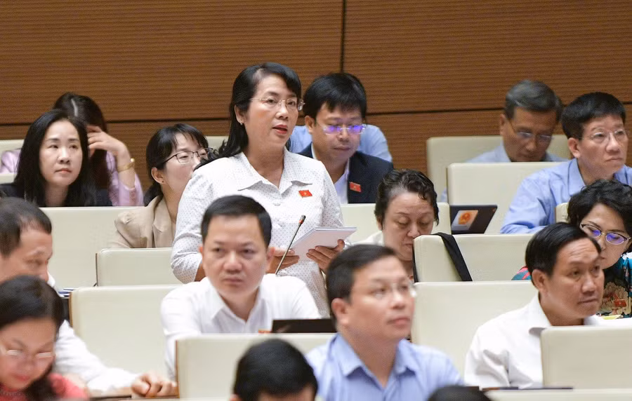 Đại biểu Trần Kim Yến. Đại biểu Trần Kim Yến.