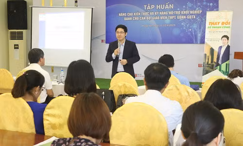 Chuyên gia – CEO Đỗ Mạnh Hùng: “Khởi nghiệp sẽ tạo cho học sinh Kỹ năng toàn diện - nền tảng cốt lõi để Khởi nghiệp thành công”