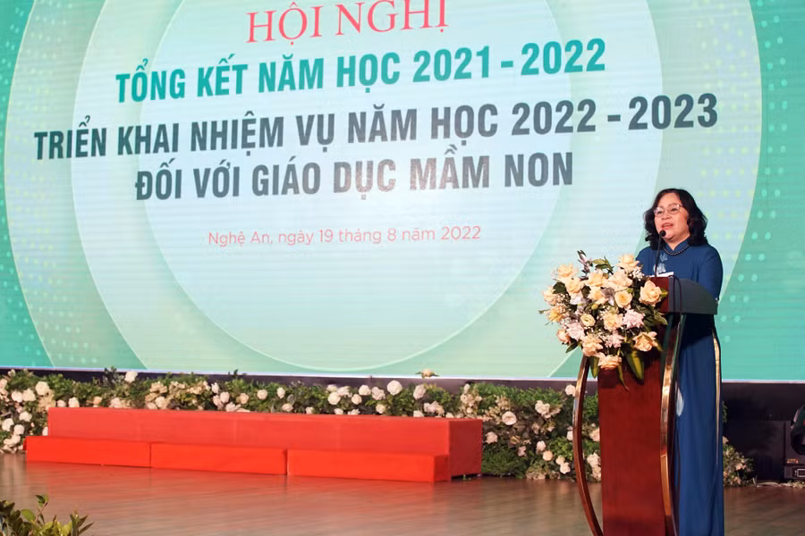 Thứ trưởng Ngô Thị Minh phát biểu chỉ đạo tại Hội nghị
