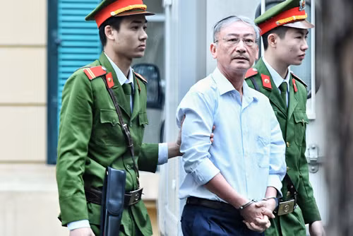 Bị cáo Nguyễn Xuân Thắng, cựu thành viên Hội đồng thành viên PVN. Ảnh: Giang Huy/VnEpress