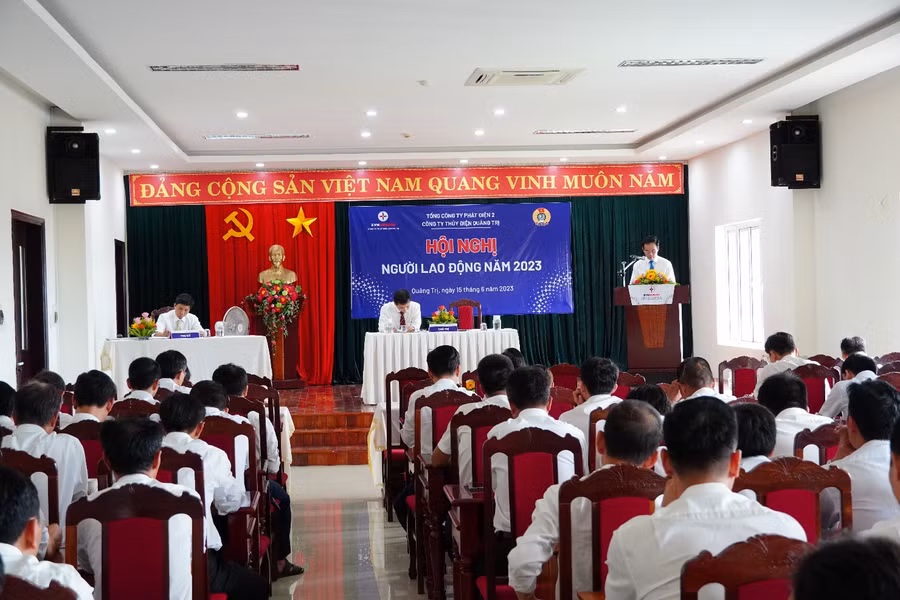 Công ty Thủy điện Quảng Trị vừa tổ chức Hội nghị người lao động (NLĐ) năm 2023.