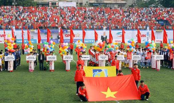 Quang cảnh lễ khai mạc ccxxc