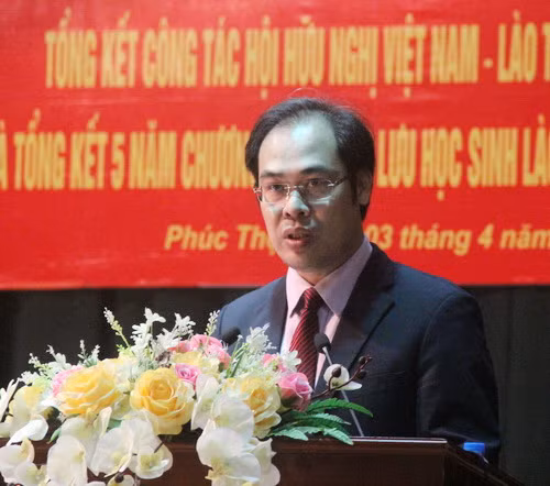 Ông Nguyễn Hải Thanh- Phó Cục trưởng Cục Hợp tác quốc tế: Bộ GD&ĐT luôn coi trọng việc đào tạo nguồn nhân lực có chất lượng cao đối với nước bạn Lào