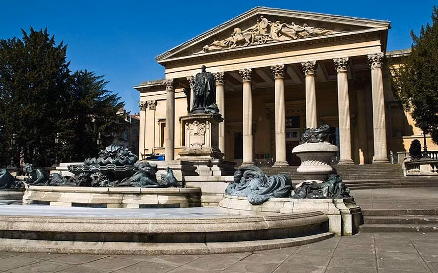9. University of Bristol Percentage of students in work or further education: 94.3% Since opening with just seven members of teaching staff in 1876, the University of Bristol has expanded to include 25 academic schools. Between them they boast a graduate employment rate of 94.3%.